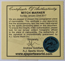 Load image into Gallery viewer, Mitch Marner Autographed Signed Action Photo NHL Hockey Toronto Maple Leafs COA
