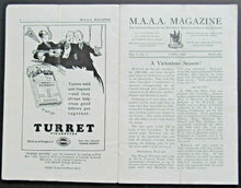 Load image into Gallery viewer, 1929-30 Montreal AAA Hockey Magazine Featuring Allan Cup Amateur Team Winner