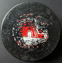 Load image into Gallery viewer, Quebec Nordiques WHA Game Used Hockey Puck Official Viceroy MFG Co. Vintage
