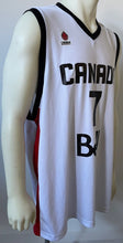 Load image into Gallery viewer, Andrew Nicholson Autographed Team Canada Nike Basketball Jersey Signed Authentic