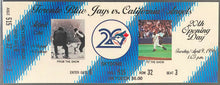 Load image into Gallery viewer, 1996 Toronto Blue Jays Opening Day 20th Anniversary Full Ticket Angels iCert 10