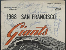 Load image into Gallery viewer, San Francisco Giants Autographed Signed Spring Training MLB Baseball Program x13