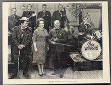 Load image into Gallery viewer, 1950s Don Messer Show Autographed Program+Plaque Canadian Folk Music TV Radio
