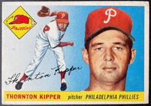 Load image into Gallery viewer, 1955 Topps Baseball #62 Thornton Kipper Philadelphia Phillies Vintage MLB Card