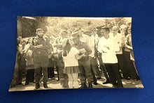 Load image into Gallery viewer, 1975 Cuban Press Photo Fidel Castro With Congolese President Black And White