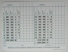 Load image into Gallery viewer, 1998 Masters Champion Jack Burke Jr Autographed Augusta National Club Scorecard