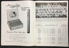 Load image into Gallery viewer, 1958 World Series Baseball Program Yankees Stadium New York vs Milwaukee Braves