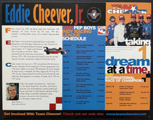Load image into Gallery viewer, 1998 Indy 500 Champion Eddie Cheever Jr Signed Promo Photo Card Autograph Racing