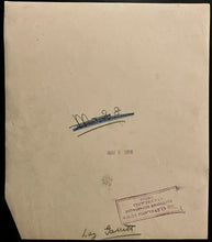 Load image into Gallery viewer, 1916 MLB Baseball Type 1 Player Photo Cleveland Indians Clarence Laz Garrett Vtg