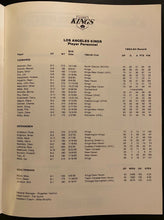 Load image into Gallery viewer, 1984 NHL Hockey Program Los Angeles Kings v Winnipeg Jets Vintage SF Cow Palace