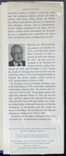 Load image into Gallery viewer, 2001 Henry Kissinger Signed Hard Cover Book JSA Autographed