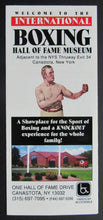 Load image into Gallery viewer, 1995 Signed Boxing Hall Of Fame Induction Day Promo Card + Brochure + Name List