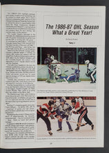 Load image into Gallery viewer, 1987 Memorial Cup Program Oshawa Civic Centre Chevaliers - Medicine Hat Tigers