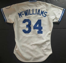 Load image into Gallery viewer, 1989 Larry McWilliams Game Worn Baseball Jersey Kansas City Royals MLB Vintage