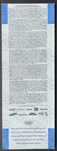 Load image into Gallery viewer, 2002 Salt Lake Winter Olympics Men's Cross Country Skiing Full Ticket