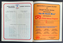 Load image into Gallery viewer, 1978 Edmonton Oilers vs Czechoslovakian All-Stars Vintage WHA Hockey Program