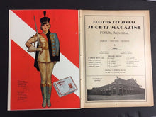 Load image into Gallery viewer, 1937 NHL Hockey Program Montreal Canadiens vs Detroit Red Wings Vintage Forum