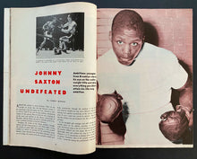 Load image into Gallery viewer, 1953 Boxing And Wrestling Magazine June Issue Marciano + Walcott Front Cover