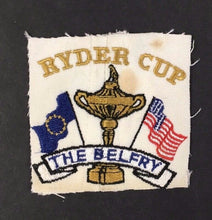 Load image into Gallery viewer, 1985 Official Patch Ryder Cup Belfry Golf Club Sutton Coldfield England Europe
