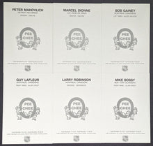 Load image into Gallery viewer, 1980-81 O-Pee-Chee Giant Photo Full Set NHL Hockey Complete 24 Cards OPC Gretzky
