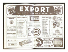 Load image into Gallery viewer, 1963 NHL Hockey Program Toronto Maple Leafs v Montreal Canadiens Bob Pulford