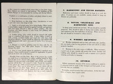 Load image into Gallery viewer, 1940s Spalding Vtg Athletic Equipment Sports Publication Book Football Baseball