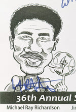 Load image into Gallery viewer, 2014 36th Annual St.Thomas Sports Spectacular Autographed x11 Celebrity Poster