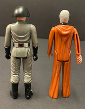 Load image into Gallery viewer, 1977 Death Star Commander + Obi-Wan Kenobi Loose Star Wars Kenner Figurine