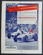 Load image into Gallery viewer, 1954 Historic Sportsmen Stock Car Auto Races Official Program Racing New York