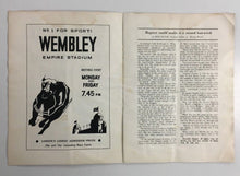 Load image into Gallery viewer, 1974 Joe Frazier v Bugner at Earls Court London Very Rare Boxing Program