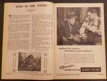 Load image into Gallery viewer, 1960 Maple Leaf Gardens Program Montreal Canadiens vs Toronto Maple Leafs NHL