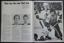 Load image into Gallery viewer, 1981 Maple Leaf Gardens 50th Anniversary NHL Program Toronto Leafs vs Red Wings