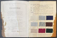 Load image into Gallery viewer, Early 1900's Montgomery Ward & Co. Base Ball Uniforms Catalog Of Gloves+Uniforms