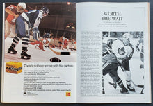 Load image into Gallery viewer, 1984 Maple Leaf Gardens NHL Program Toronto vs Chicago Blackhawks Tony Esposito