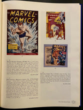Load image into Gallery viewer, 1991 Sotheby's Hardcover Auction Catalogue Comic Books and Comic Art Catalog