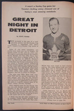 Load image into Gallery viewer, 1962 Maple Leaf Gardens Memorial Cup Playoffs Program Hamilton vs St Michael's