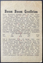 Load image into Gallery viewer, 1958-59 Parkhurst Hockey Card #28 Boom Boom Geoffrion Montreal Canadiens NHL