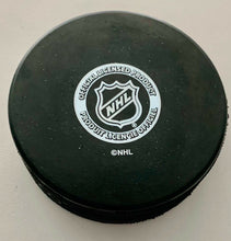 Load image into Gallery viewer, Chris Phillips Signed Ottawa Senators Hockey Puck Autographed NHL In Glas Co