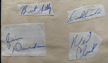 Load image into Gallery viewer, 1964 Vintage Signed OHA Toronto Marlboros Autographs Jim Greogry Brit Selby