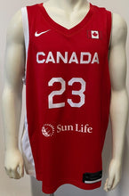 Load image into Gallery viewer, 2023 Canada Senior Women's National Team Signed Nike Basketball Jersey CBF LOA