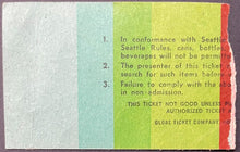 Load image into Gallery viewer, 1977 Led Zeppelin Concert Ticket Stub Seattle Kingdome Vintage Music Jimmy Page