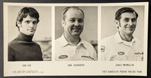 Load image into Gallery viewer, 1973 Penske Racing Team Press Booklet + Vintage Patch Indycar Indianapolis 500