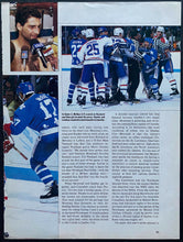 Load image into Gallery viewer, Patrick Roy + Ryan Walter Dual Signed Autographed Magazine Photo Page PSA COA