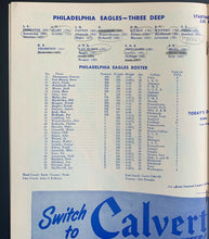 Load image into Gallery viewer, 1949 New York Giants 25th Anniversary Football Program vs Philadelphia Eagles