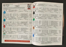 Load image into Gallery viewer, 2004 Belmont Stakes Program Autographed Smarty Jones Jockey Stewart Elliott