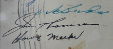 Load image into Gallery viewer, 1950-51 Toronto Maple Leafs Team Autographed Signed Slabbed Postcard NHL Beckett