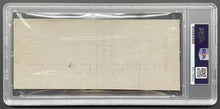 Load image into Gallery viewer, Charles Dickens Signed Autographed Cheque Check PSA Graded NM-MT 8 LOA Vintage