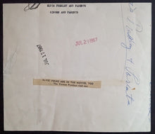 Load image into Gallery viewer, 1957 Rare Vintage Young Elvis Presley w/ Parents Press Photo LOA Rock HOF Music