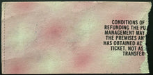 Load image into Gallery viewer, 1980 Dead Boys Concert Ticket Stub Toronto Larry's Hideaway Punk Music Vintage