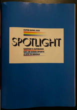 Load image into Gallery viewer, 1988 NFL Football Super Bowl XX Program Washington Redskins Denver Broncos